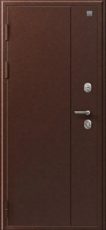 Товар Дверь V-02 медь антик - седой дуб DIS007339